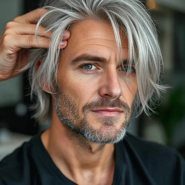 Grey blending hair treatment
