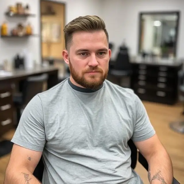 Client after haircut