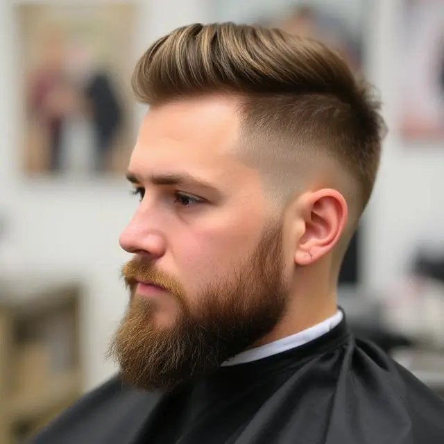 Client before haircut