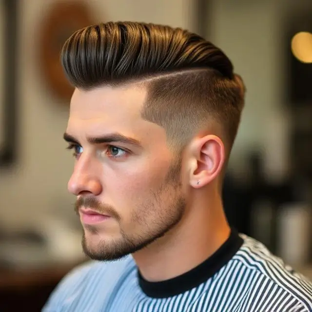 A classic gentleman's haircut