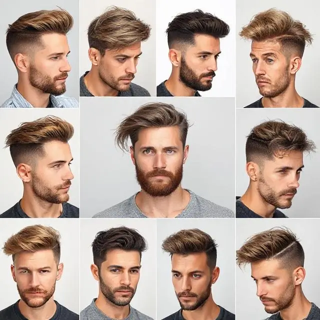 Various hairstyle examples