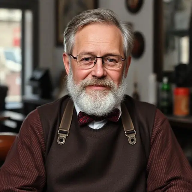 Portrait of Arthur Pendleton, Master Barber
